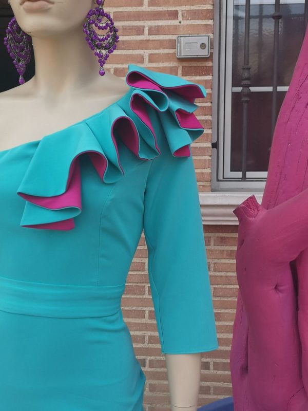Vestido asimétrico - Imagen 2